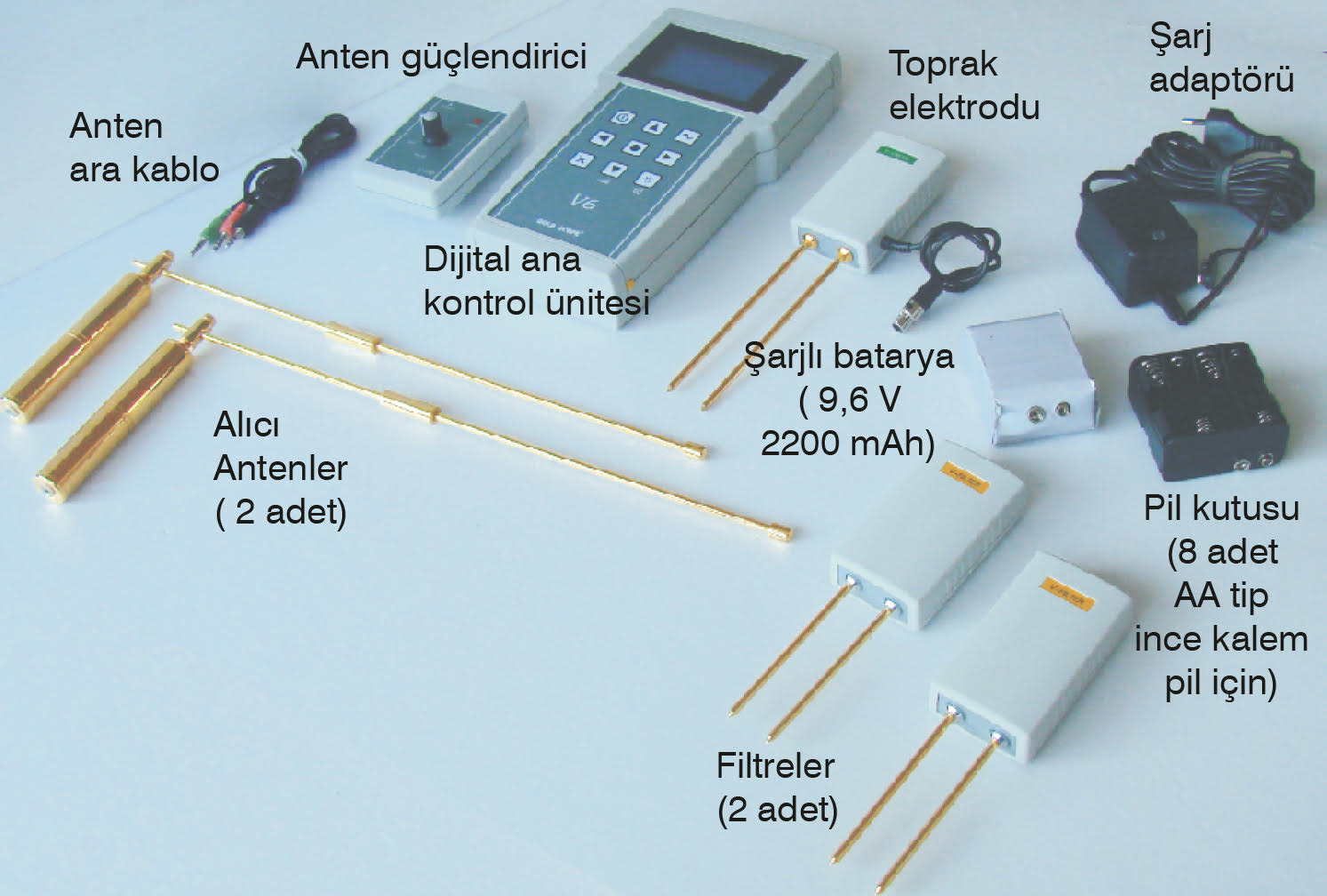 Gold Scope V6-AF Uzun Menzilli Alan Tarayıcı